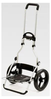 Produktbild von Einkaufs-Trolley mit Aluminiumgestell und großen Rädern Ø 29 cm