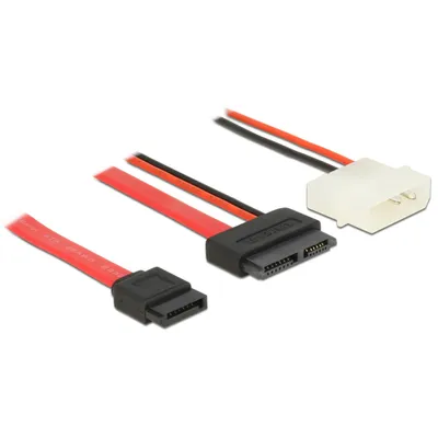 Produktbild von DeLOCK 84792, Schwarz, Rot