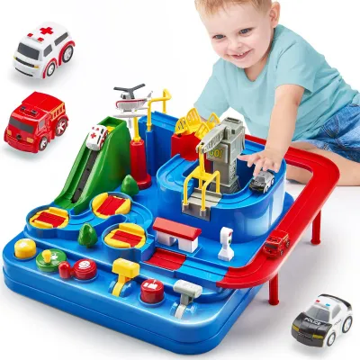 Obrázok produktu pre Montessori autíčko – závodná dráha pre deti od 2 rokov
