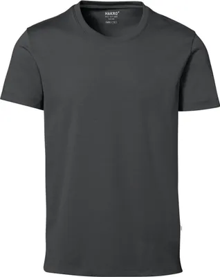 Produktbild von HAKRO Baumwolle Tec T-Shirt Herren #269 Gr. L anthrazit