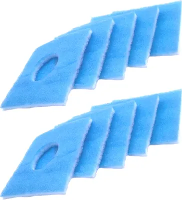 Produktbild von 10x Trade-Shop Ersatz-Filter kompatibel mit Limodor Limot Lüfterserie F (D / LF / ELF), Umrüstsatz F/C, kompatibel mit Lüftec Badlüfter
