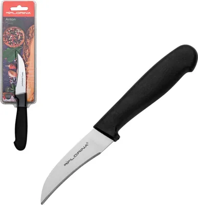 Produktbild von Gemüsemesser EDELSTAHL Obstmesser Schälmesser Küchenmesser Messer FLORINA 7 cm