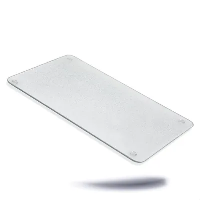 Produktbild von Transparente Schneidebrett aus Glas - rutschfest - 1 Stück - opalgehärtetes Glas - 40 x 30 x 0,5 cm