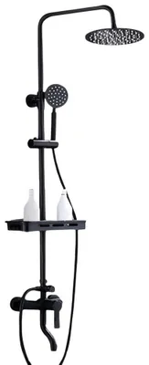 Immagine prodotto di Solidchoice - Set completo per doccia con soffione e doccetta manuale