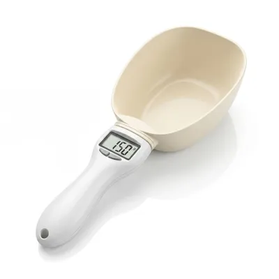 Image de Balance à cuillère numérique, balance à cuillère précise au gramme près avec affichage, balance de cuisine avec une plage de pesée de 1 à 800 g - MERASPOON