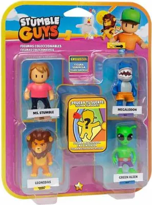 Produktbild von Actionfiguren Bizak Stumble Guys 6 cm