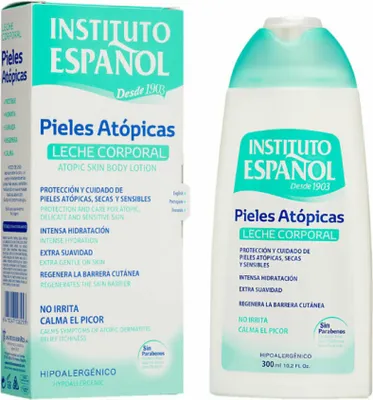 Zdjęcie produktu dla Instituto Espanol Nawilżające mleczko do ciała do skóry atopowej, 300 ml