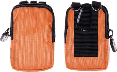 Image de Sac en toile pour détecteur radio- Swissphone- Airbus- Motorola - AlphaBos - Oelmann orange