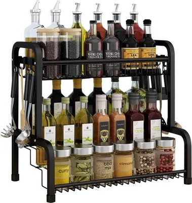 Produktbild von Küchenregal für Gewürzgläser Organizer