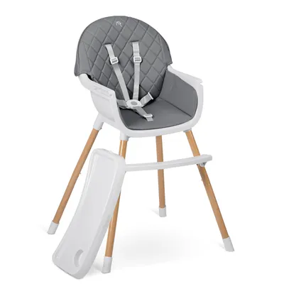 Image de Chaise d'alimentation Nukido Lilo gris