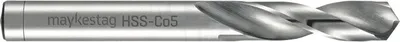 Zdjęcie produktu dla 1 wiertło, średnica: 3,3 mm, długość: 49 mm, HSS-CO, numer katalogowy: 0090100330100. Wiertło do metalu