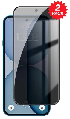 Image de 2 protections d'écran en verre trempé 9H pour Nothing Phone 4a, avec protection de la vie privée