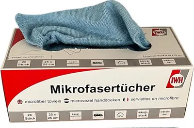 Produktbild von IWH Microfaser-Allzwecktücher 20er Spenderbox
