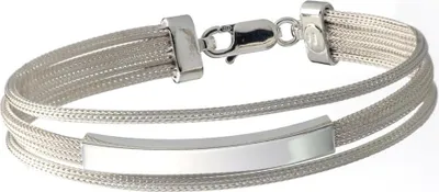 Produktbild von SILBERKETTEN STORE Fashion Armband - 925 Silber Sil188, Länge wählbar - 19cm