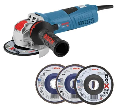 Image de Bosch GWX 13-125 S Set Meuleuse angulaire