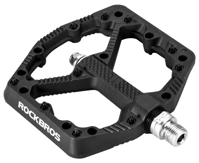 Produktbild von ROCKBROS Nylon Fahrradpedale, Plattformpedale 9/16 Zoll – Schwarz