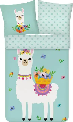 Produktbild von ESPiCO Bettwäsche Trendy Bedding Lama Renforcé 135 cm x 200 cm