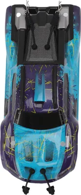 Image de Remplacement de coque de voiture RC pour véhicule télécommandé SCY 18101 à l'échelle 1:18 bleu