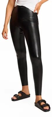 Produktbild von Commando Perfect Control Kunstleder Leggings-L-Black