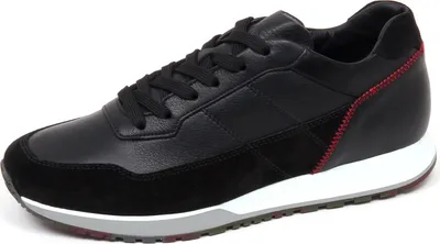 Produktbild von F0108 Sneaker uomo schwarz HOGAN H321 scarpe H Nähte Schuh Mann