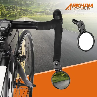 Produktbild von Fahrradspiegel 360° Drehbar - Set von 2 - Sicher und Langlebig für Fahrräder und E-Bikes