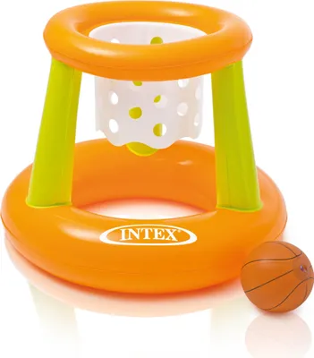 Image de Panier de basket flottant Intex avec ballon