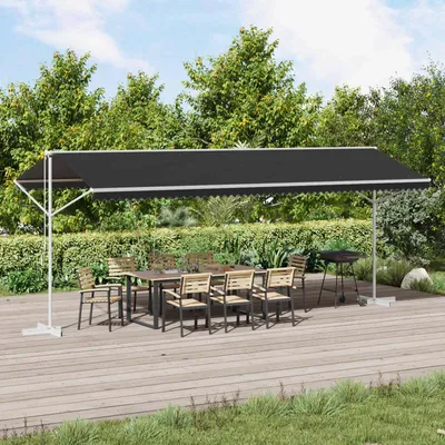 Obrázek produktu pro Maison Exclusive – Samostatně stojící markýza, antracitová, 6 x 3 m, polyester