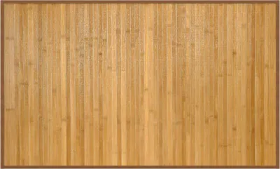 Imagen del producto de Alfombra rectangular, natural, de bambú, 60x100 cm