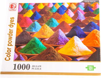 Immagine prodotto di PUZZLE 1000 pezzi. Il mondo dei colori