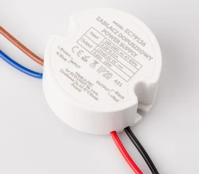 Produktbild von 2993 LED Netzteil rund 230 Volt auf 12 Volt 10 Watt = 0,8 Amp. IP20