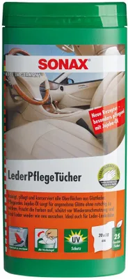 Produktbild von Sonax LederPflegeTücher Box 04123000.04 LederpflegetÜcher