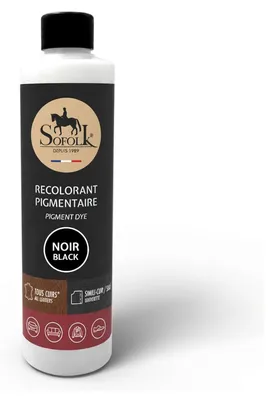 Produktbild von Lederfarbe 125 ml, schwarz, für Autositze