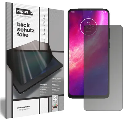 Produktbild von Blickschutzfolie für Motorola Moto One Hyper matt Schutzfolie Folie Display Schutz dipos