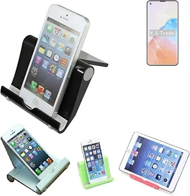 Produktbild von K-S-Trade Handy-Ständer kompatibel mit Cubot X30 faltbarer Tischständer Smartphone Tablet Halterung Reise
