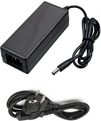 Productafbeelding van 24V 6A Voeding, LED Voeding 100-240V AC/DC Voedingsadapter met 5,5 mm x 2,1 mm DC uitgang