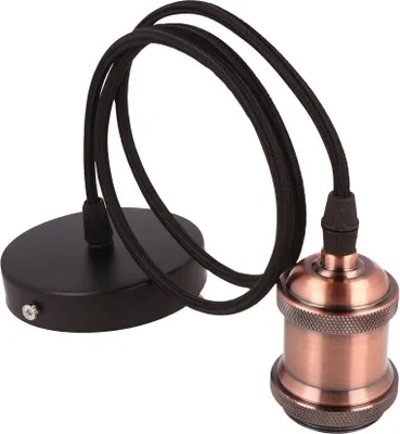 Produktbild von E27 LED Line Aluminium LED Hängelampe Hängeleuchte Pendelleuchte Lampe 1 Meter Schnur in Kupfer