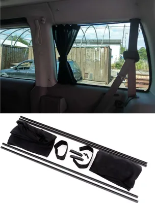 Immagine prodotto di Tende di protezione solare Protezione solare nera per VW T4 IV T5 V T6 VI