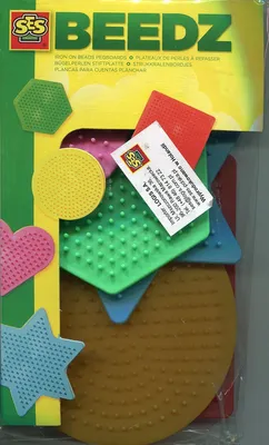 Produktbild von SES Creative Beedz 00774 Bügelperlen Glitzer Mix, 3000 Stück für Funkelnde Kunstwerke, Stecktafel, 5 Stück(e), Mehrfarbig, Junge/Mädchen, 5 Jahr(e), 12 Jahr(e)