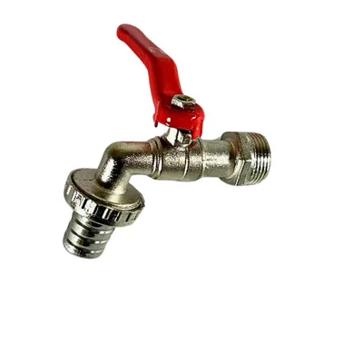 Produktbild von 3/4 Zoll Kugelauslaufhahn Kugelhahn Absperrhahn Wasserhahn für Garten, Haushalt, Bewässerung und Außenbereich