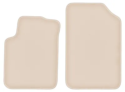 Produktbild von DURBAN Beige Velours-Fußmatten vorne für Citroen C3 I Schrägheck (2002-2009)