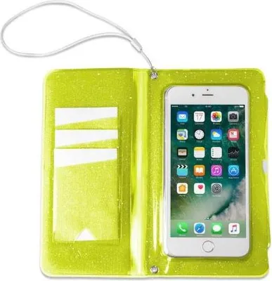 Immagine prodotto di Celly SPLASHWALL18YL Custodia Impermeabile Borsellino per Smartphone Universale Giallo