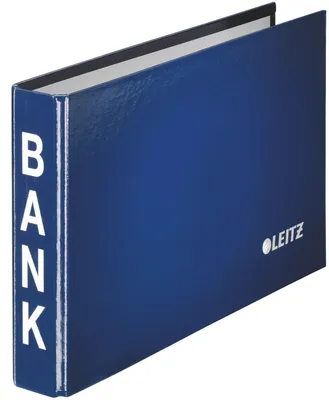 Productafbeelding van Leitz 10020035: Bankordner met 2-ringsmechanisme, 20 mm, blauw (P)