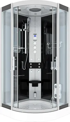 Produktbild von Duschkabine Dusche D46-03T1 Komplettdusche Fertigdusche 80x80 cm