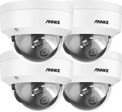 Immagine prodotto di Telecamera di sicurezza, 12MP HD, rilevamento di persone e veicoli, impermeabile IP67, 4pcs-b