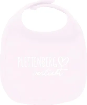 Produktbild von Huuraa Unisex Babylatz Plettenberg verliebt Geschenk Babypink  Baumwolle Plettenberg Mitbringsel
