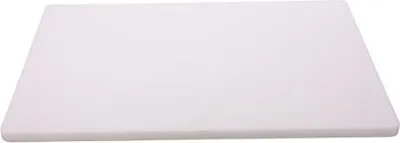 Produktbild von Schneidbrett weiß 40 x 30 x 2 cm Hacken Servieren Arbeiten Polyethylen Platte