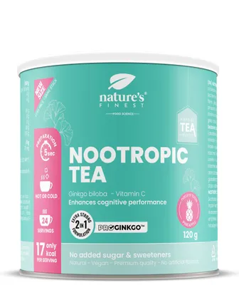 Nootropic Tee, konzentration und fokus, ginkgo biloba, teemischung, #WeAreNature