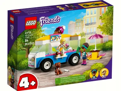 Productafbeelding van LEGO 41715 Friends IJsvoertuig met voertuig en minipop Andrea