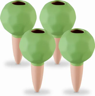 Produktbild von relaxdays Ton Bewässerungskugeln 4er Set