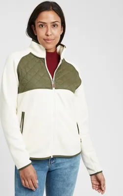 Produktbild von OXMO OXMalin Damen Fleecejacke Sweatjacke Jacke mit Stehkragen